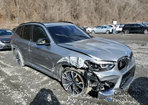 2021 BMW X3 M Competition из США, поврежденный, VIN 5YMTS0C04M9F07868